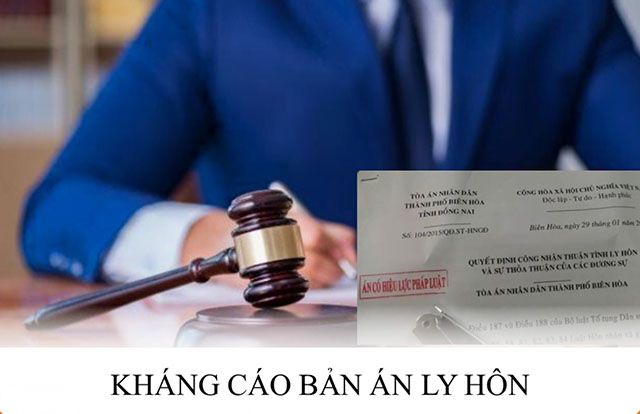 Nếu không đồng ý với bản án hoặc quyết định sơ thẩm của Tòa án bạn có quyền kháng cáo bản án ly hôn