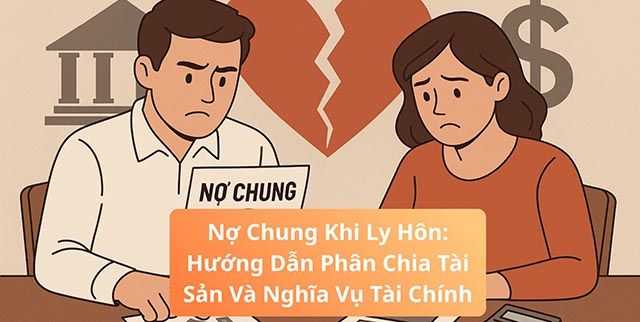 Hướng dẫn cách chia tài sản ly hôn theo quy định 5 Phân chia nghĩa vụ trả nợ chung sau ly hôn